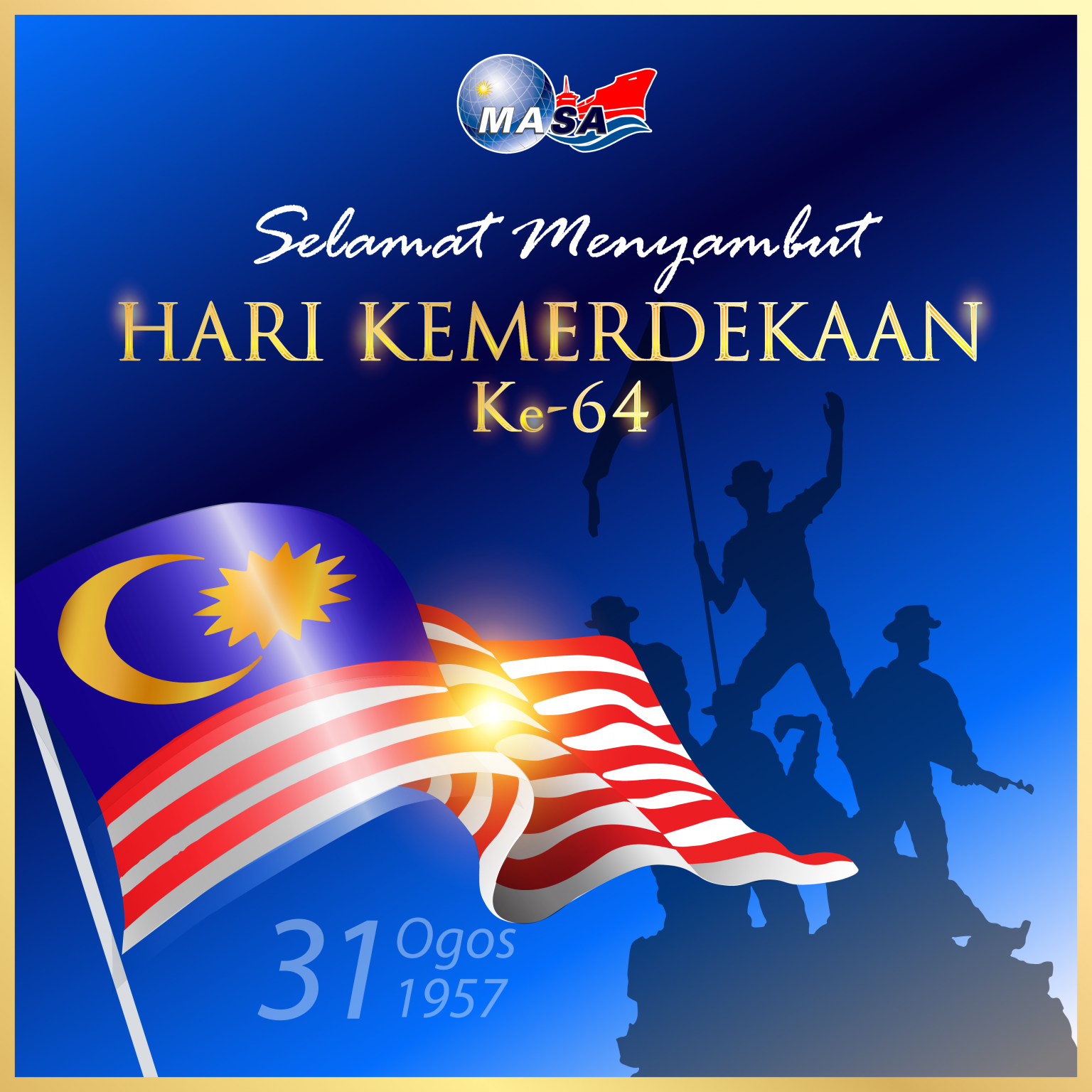 Selamat Menyambut Hari Kemerdekaan Masa Malaysia Shipowners Association 1836